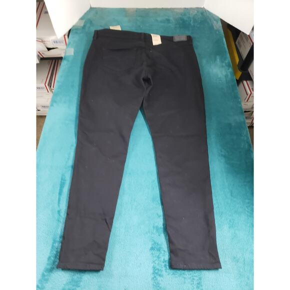 Levis 720 Jeans Size 18 Womens Black Pants Stretch Denim High Rise Skinny NWT - Picture 14 of 16